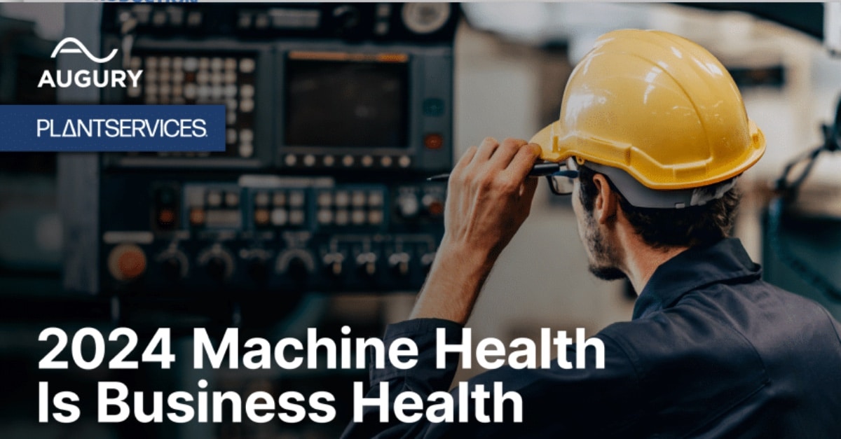 The Cover of the 2024 Machine Health Is Business Health report