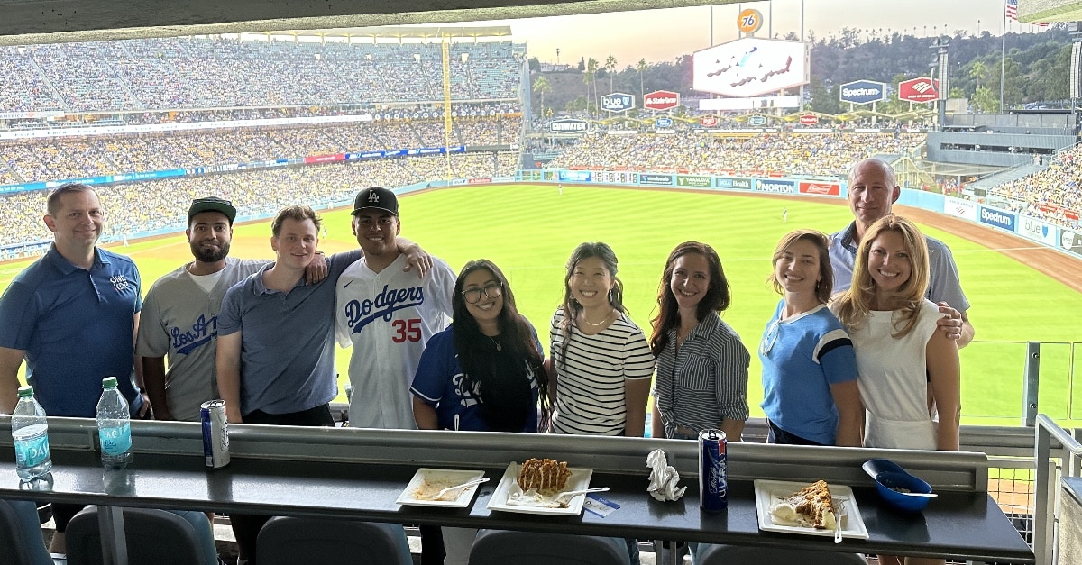 Manufacturing Meetup group at Dodger Stadium