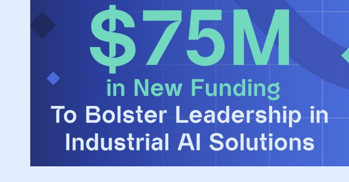 Announcement of  million in funding for Augury to bolster Industrial AI