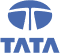 A blue, stylized 'T' logo of Tata above the company name in bold blue letters symbolizes the company's commitment to its customers.