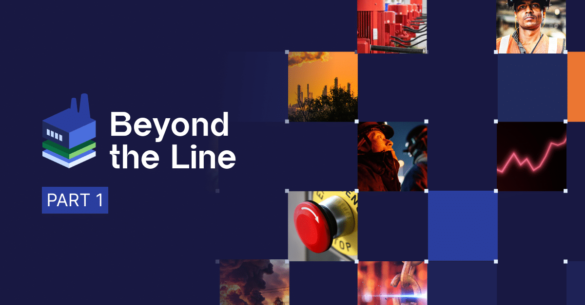 Beyond the Line, Part 1, poster depicting the various challenges faced by manufacturers